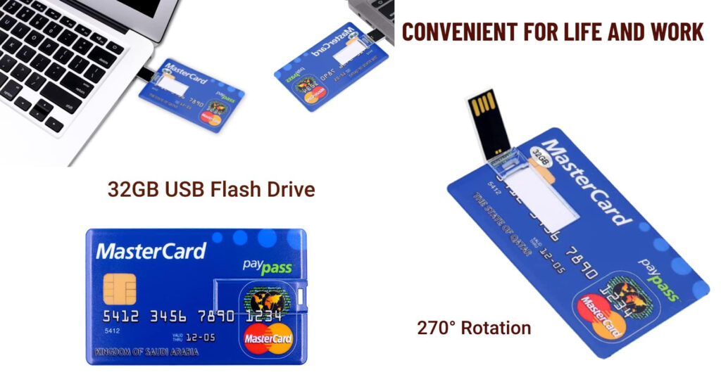 Get the best of both worlds with ATM Card USB Flash Drive - compact like an ATM card and powerful like a USB drive. Discover convenience, customization, and security at an unbeatable price.